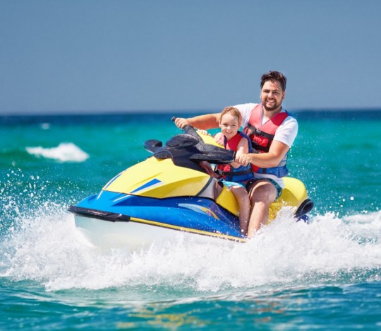 Jet-Skiing